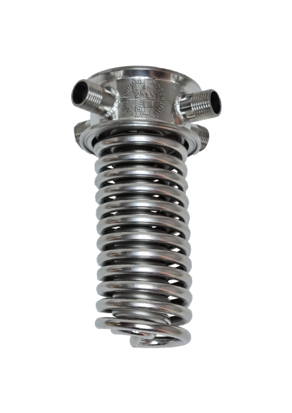 Холодильник-дефлегматор «Димрота» (два контура) проходной 3 дюйма 15см