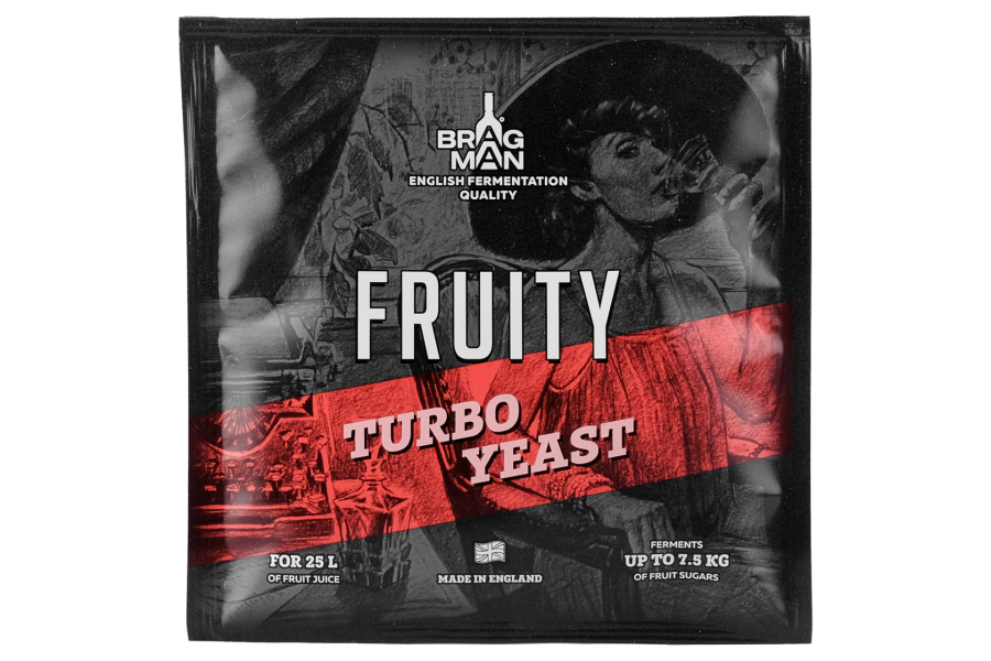Спиртовые дрожжи Bragman "Fruity Turbo", 60 г