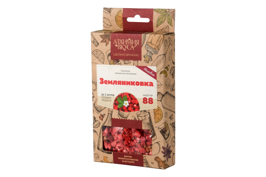 Набор Алхимия вкуса № 88 для приготовления наливки "Земляниковка", 21 г