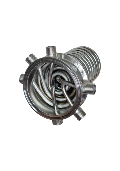 Холодильник «Димрота» (три контура) проходной 4 дюйма 15см