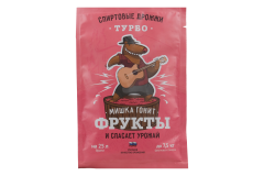 Турбо дрожжи "Мишка гонит ФРУКТЫ"