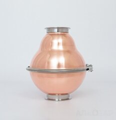 Медный шлем вискарный колокол разборный 8л АЛКОВАР