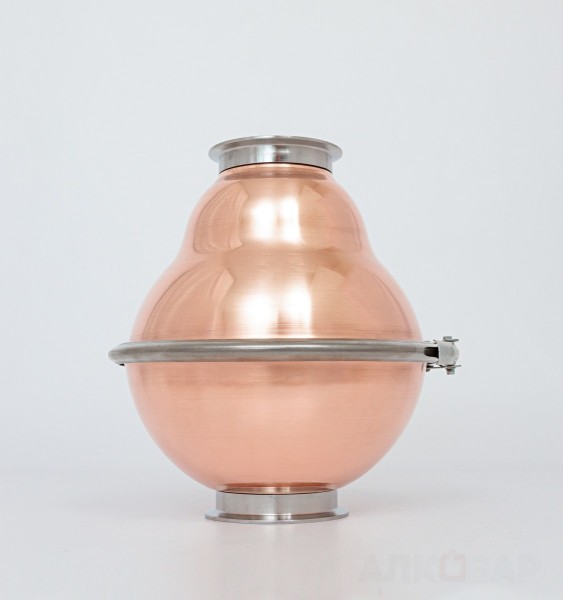 Медный шлем вискарный колокол разборный 8л АЛКОВАР