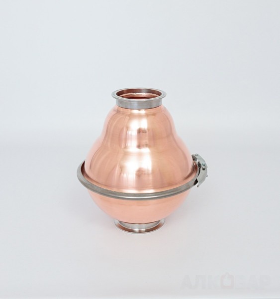 Медный шлем вискарный колокол разборный 8л АЛКОВАР