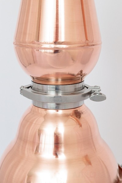 Медный шлем вискарный колокол разборный 8л АЛКОВАР