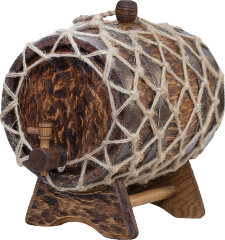 Дубовая бочка под старину, объем 5 л