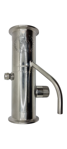 Узел отбора по пару и жидкости с орошением перегородочный