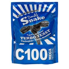 Спиртовые турбо дрожжи Double Snake C100.
