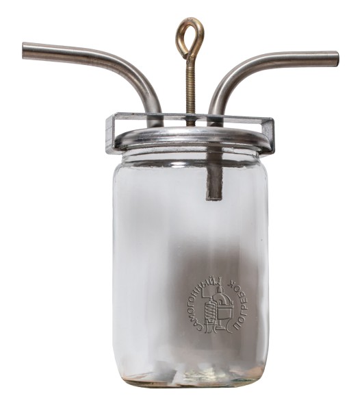 Крышка-сухопарник на банку