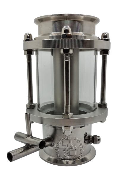 Узел отвода барды в диоптре для НБК 