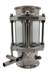 Узел отвода барды в диоптре для НБК 