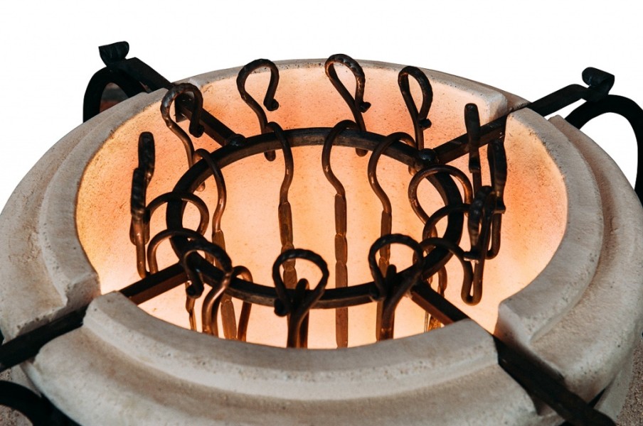 Тандыр «САРМАТ АЛАДДИН MINI» - поворотная крышка