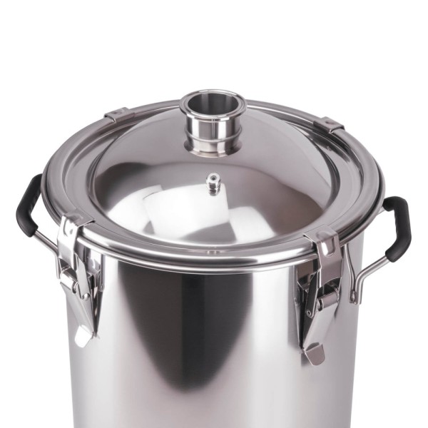 Перегонный куб SUS 304 с защёлками 28 литров 2 дюйма