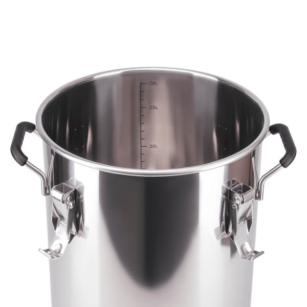 Перегонный куб SUS 304 с защёлками 28 литров 2 дюйма