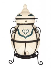 Тандыр "САРМАТ ДАСТАРХАН" - откидная крышка