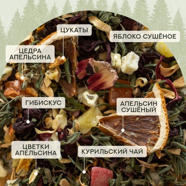 Чай Алтайский Цитрусовый 75гр.