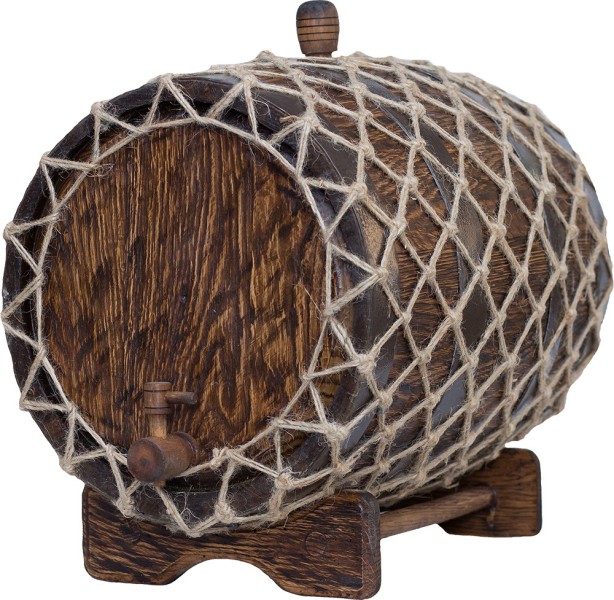 Дубовая бочка под старину, объем 20 л