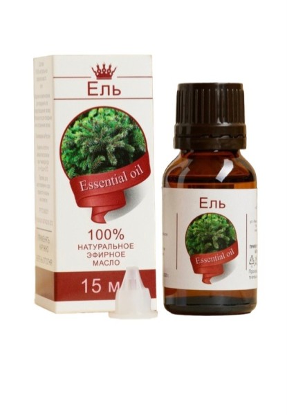 Эфирное масло "Ель" 15 мл.