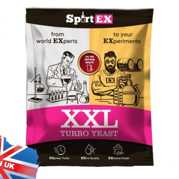 Спиртовые турбо дрожжи SpirtEX XXL мегапак.