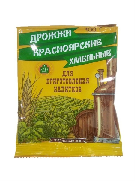 Дрожжи хмельные «Красноярские»