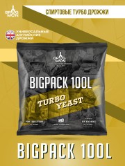Спиртовые дрожжи Bragman "BigPack 100L", 260 г