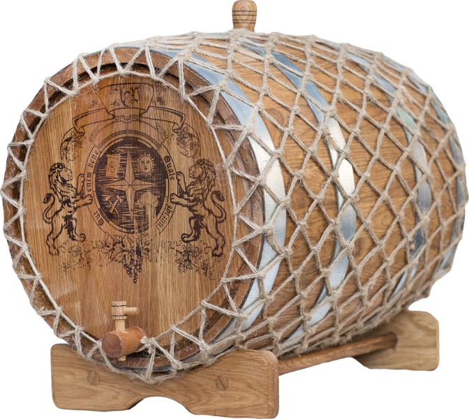 Дубовая бочка, объем 150 л