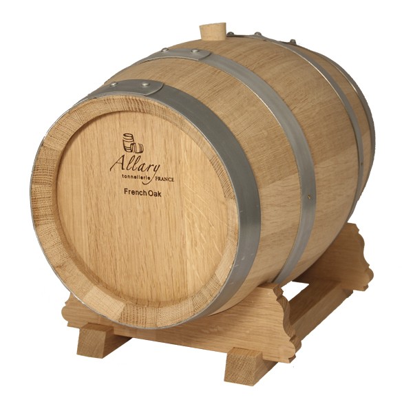 Дубовая бочка 10 л "Allary" лимузенский дуб (Франция)