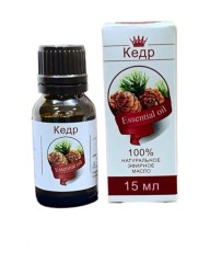 Эфирное масло "Кедр" 15 мл.