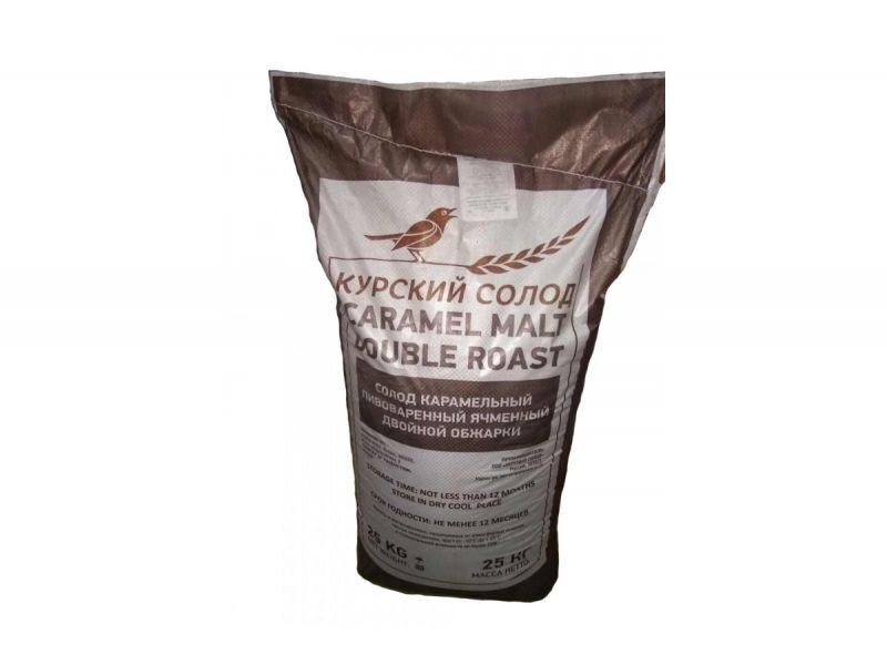 Курский солод Двойной обжарки 1 кг. 250 - 350 EBC 25кг