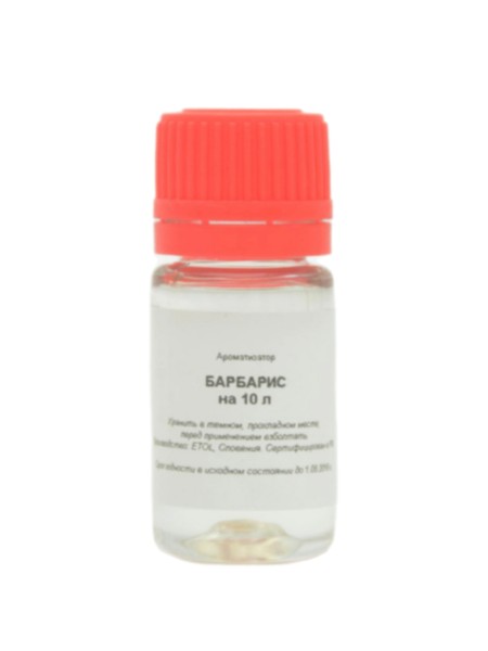 Ароматизатор «барбарис» на 10 литров