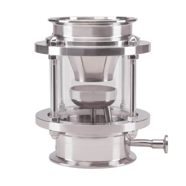 Узел отбора в диоптре под кламп 4 дюйма выход-кламп 0,5 дюйма