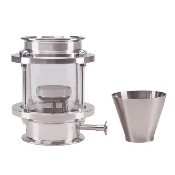 Узел отбора в диоптре под кламп 4 дюйма выход-кламп 0,5 дюйма