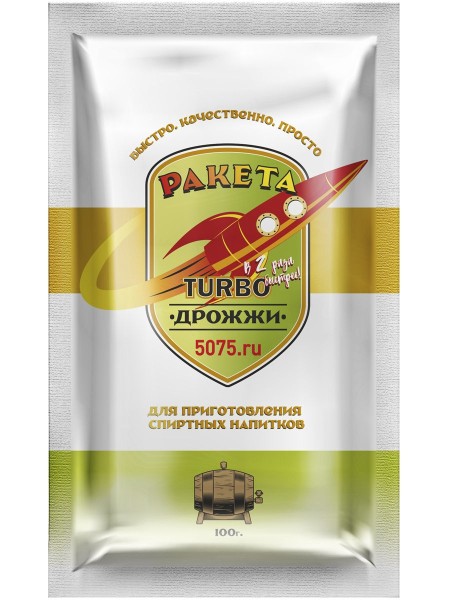СПИРТОВЫЕ ТУРБО ДРОЖЖИ «ХМЕЛЬНЫЕ TURBO»