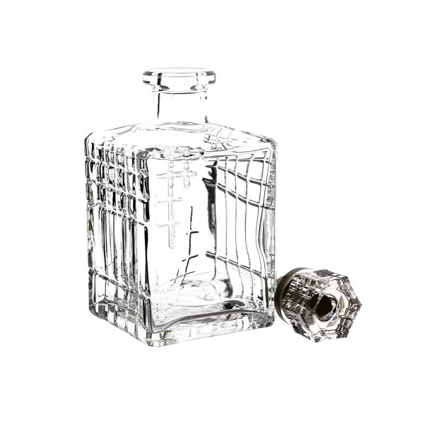 Графин Кубик 0,7 с пробкой.