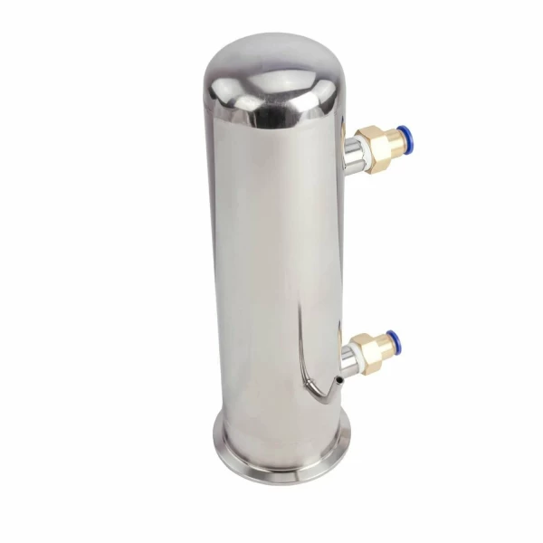 Холодильник димрот с узлом отбора по жидкости под кламп 3 дюйма