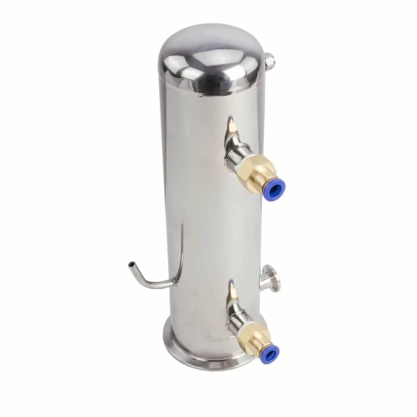 Холодильник димрот с узлом отбора по жидкости под кламп 3 дюйма