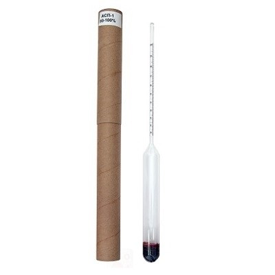 (Спиртомер) ареометр лабораторный АСП-1, 90-100%