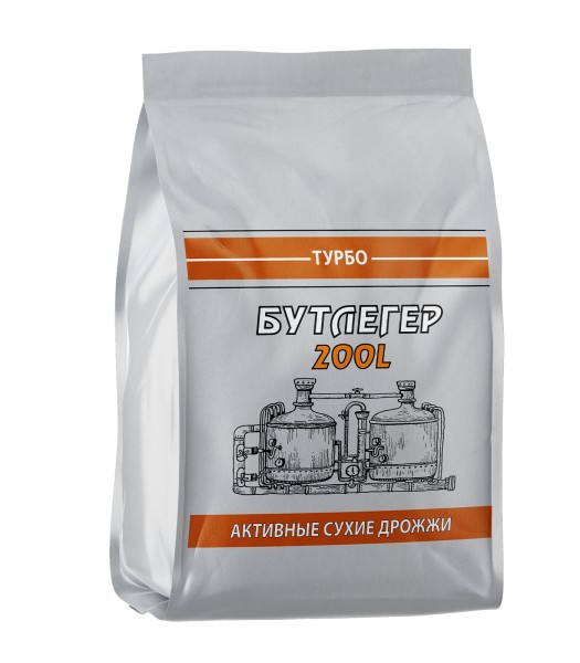 Профессиональные Турбо дрожжи Бутлегер 200 L 520 г