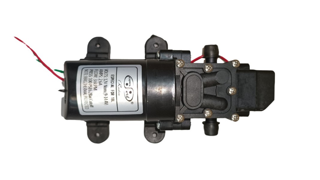 Насос диафрагменный к электрическому опрыскивателю 12в 3,6 л/мин