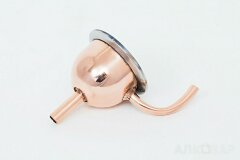 Медный приемник дистиллята с ТСА (носик)
