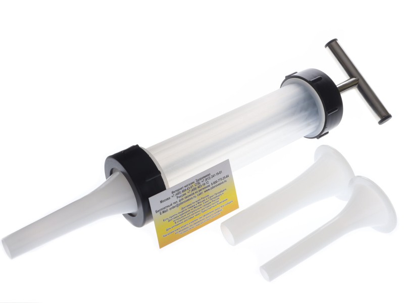 Шприц колбасный пластиковый 400мл DS-2