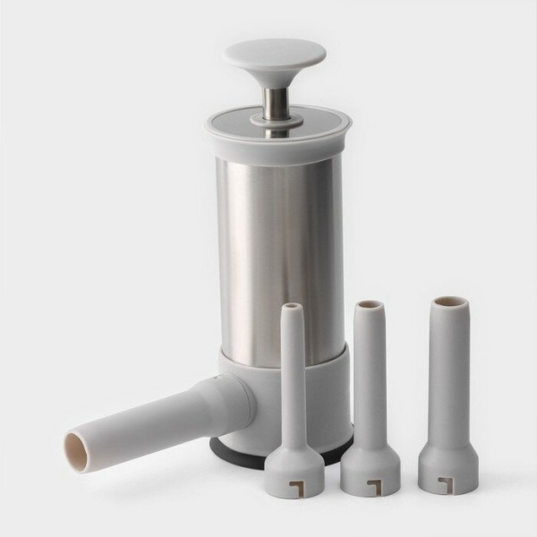 Шприц колбасный нерж. вертикальный 600мл GS-K1125