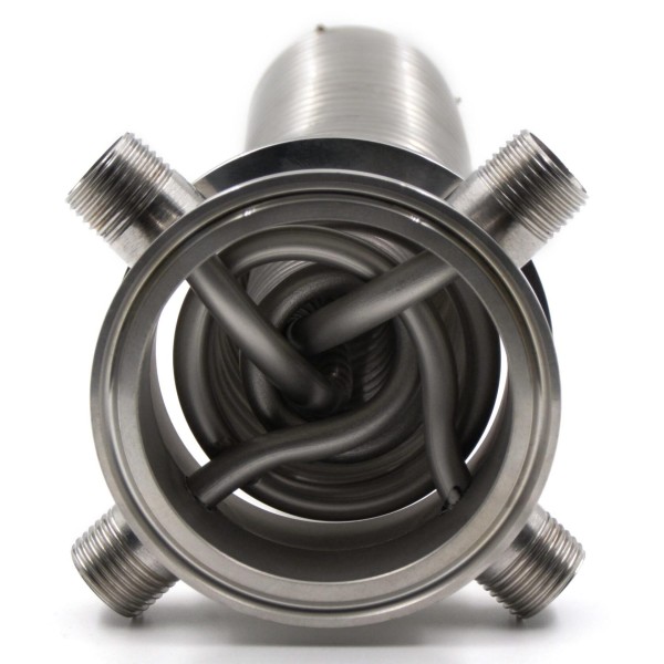 Холодильник-дефлегматор Димрота (два контура) проходной 3 дюйма 35см