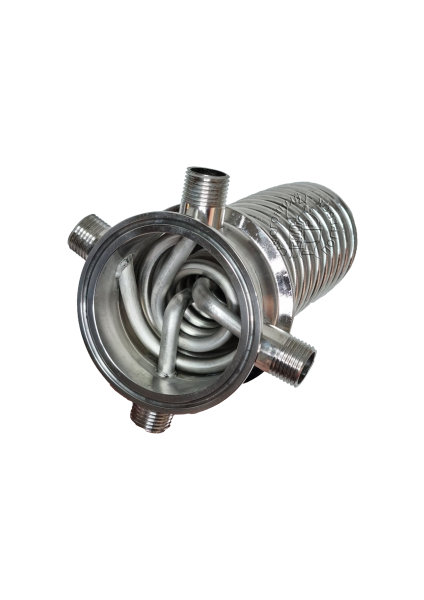 Холодильник-дефлегматор Димрота (два контура) проходной 3 дюйма 35см