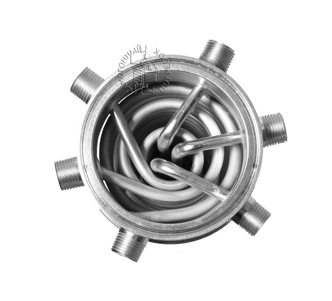 Холодильник «Димрота» (три контура) проходной 4 дюйма 35см