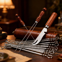 Шампуры и аксессуары для мангалов