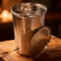 Ёмкость с плавающей крышкой из нержавеющей стали